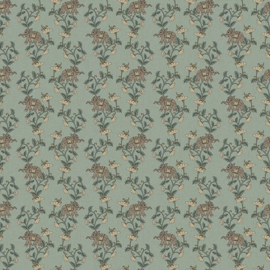 Gajagamini Wallpaper- Inspired by Kalamkari Patterns