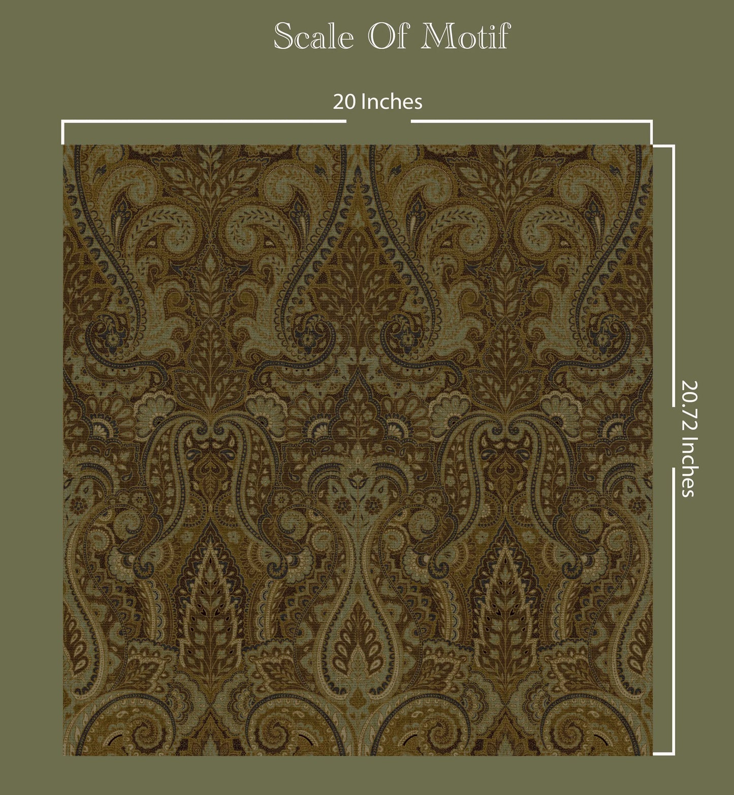 Begum Jaal Wallpaper- Inspired from Jamawar Patterns