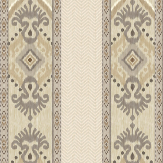 Kebaya Stripes Wallpaper- Inspired by Ikat Patterns