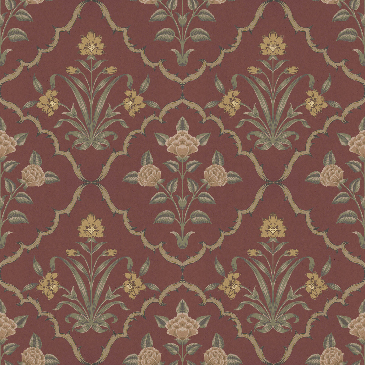 Zafran Bagh Wallpaper - is inspired by the Mughal architecture and gardens