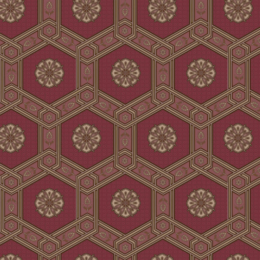 Raki Boota Wallpaper- Inspired by Ottaman Patterns