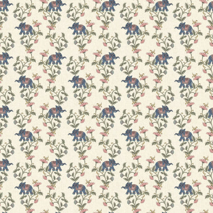 Gajagamini Wallpaper- Inspired by Kalamkari Patterns