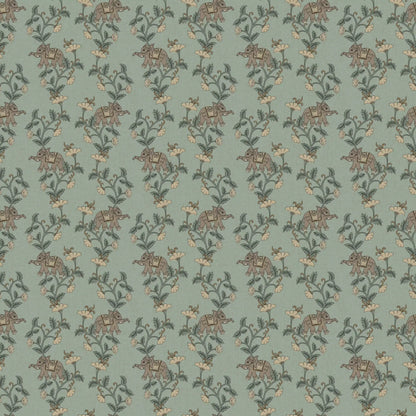 Gajagamini Wallpaper- Inspired by Kalamkari Patterns