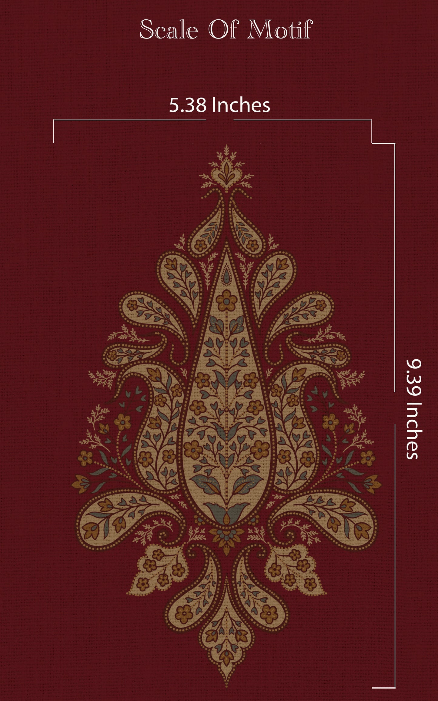 Noor Jahan Wallpaper- Inspired from Jamawar Patterns