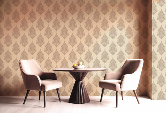 Begum Boota Wallpaper- Inspired from Jamawar Patterns