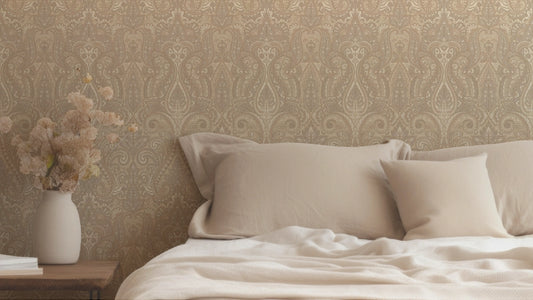 Begum Jaal Wallpaper- Inspired from Jamawar Patterns