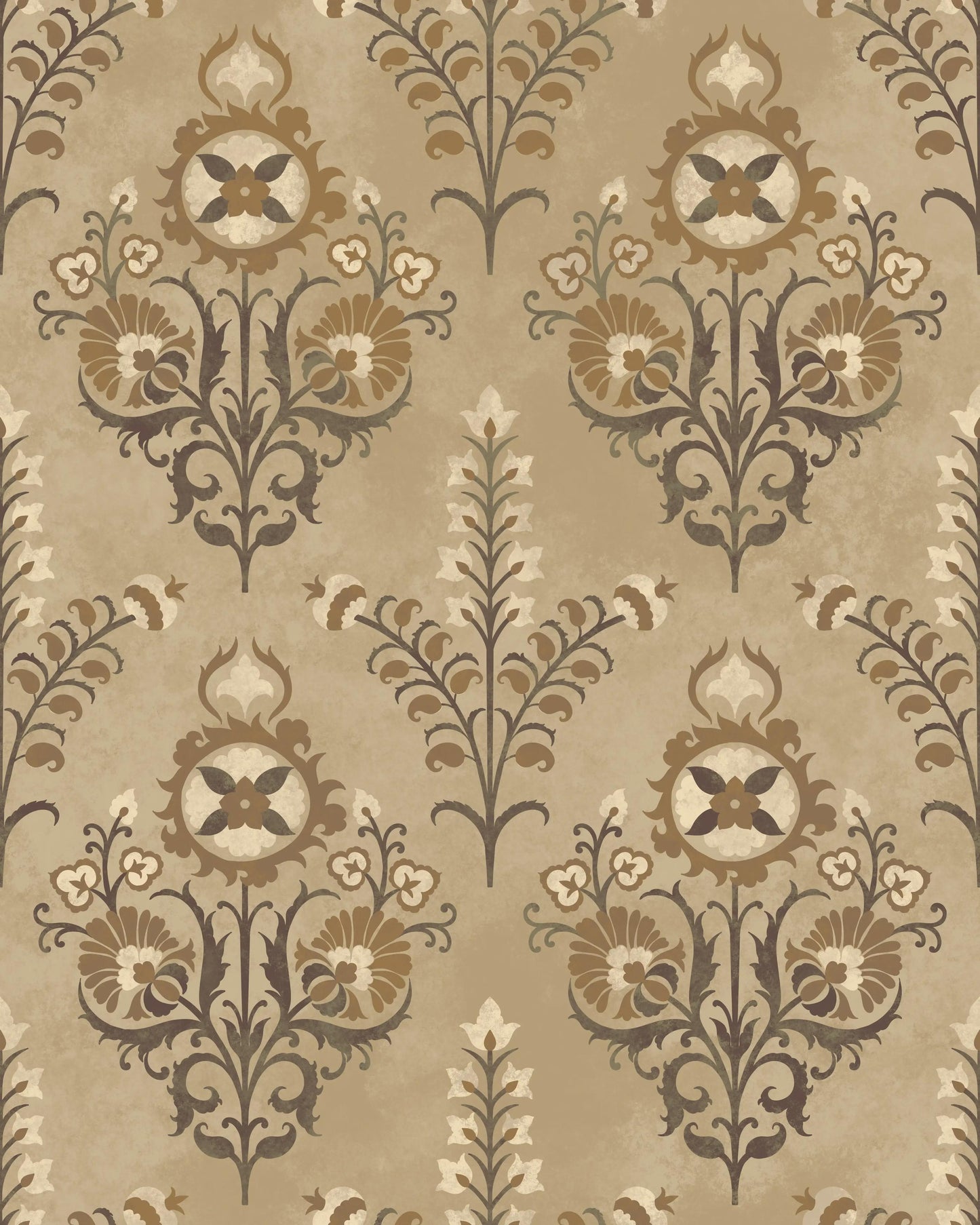 Samarkand Wallpaper- Inspired by Suzani Patterns