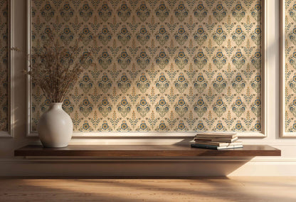 Samarkand Wallpaper- Inspired by Suzani Patterns