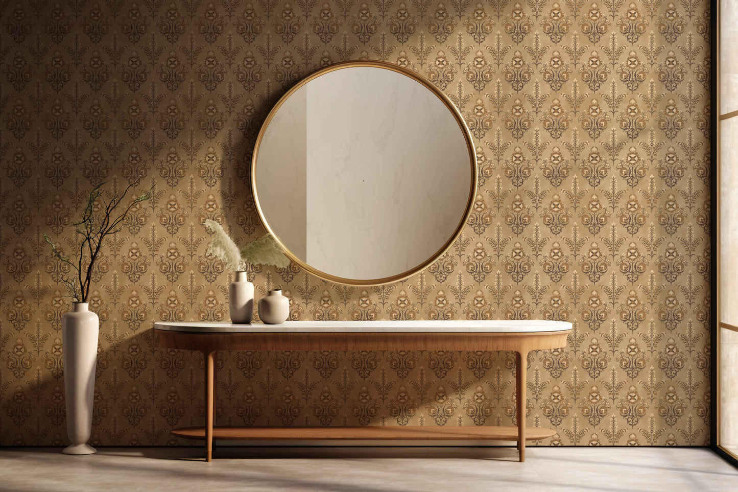 Samarkand Wallpaper- Inspired by Suzani Patterns