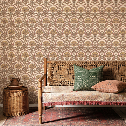 Turkish Booteh Floral Wallpaper