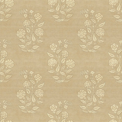 Nargis Wallpaper - is inspired by the Mughal miniature floral motifs
