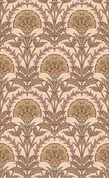 Turkish Booteh Floral Wallpaper