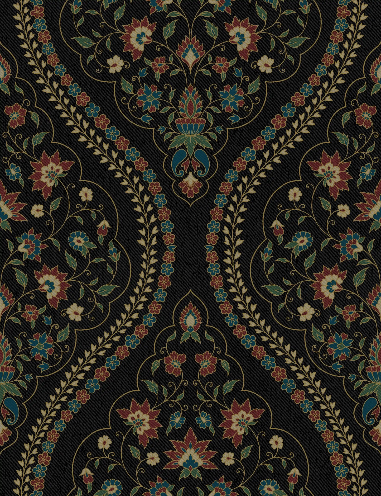 Zaina Bagh Wallpaper- Inspired by Pashmina Patterns