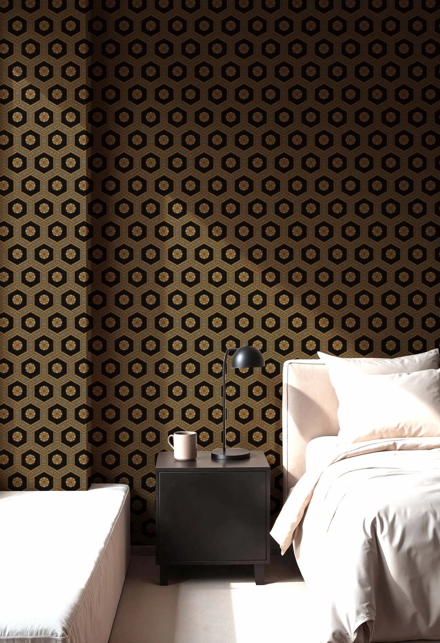 Raki Boota Wallpaper- Inspired by Ottaman Patterns
