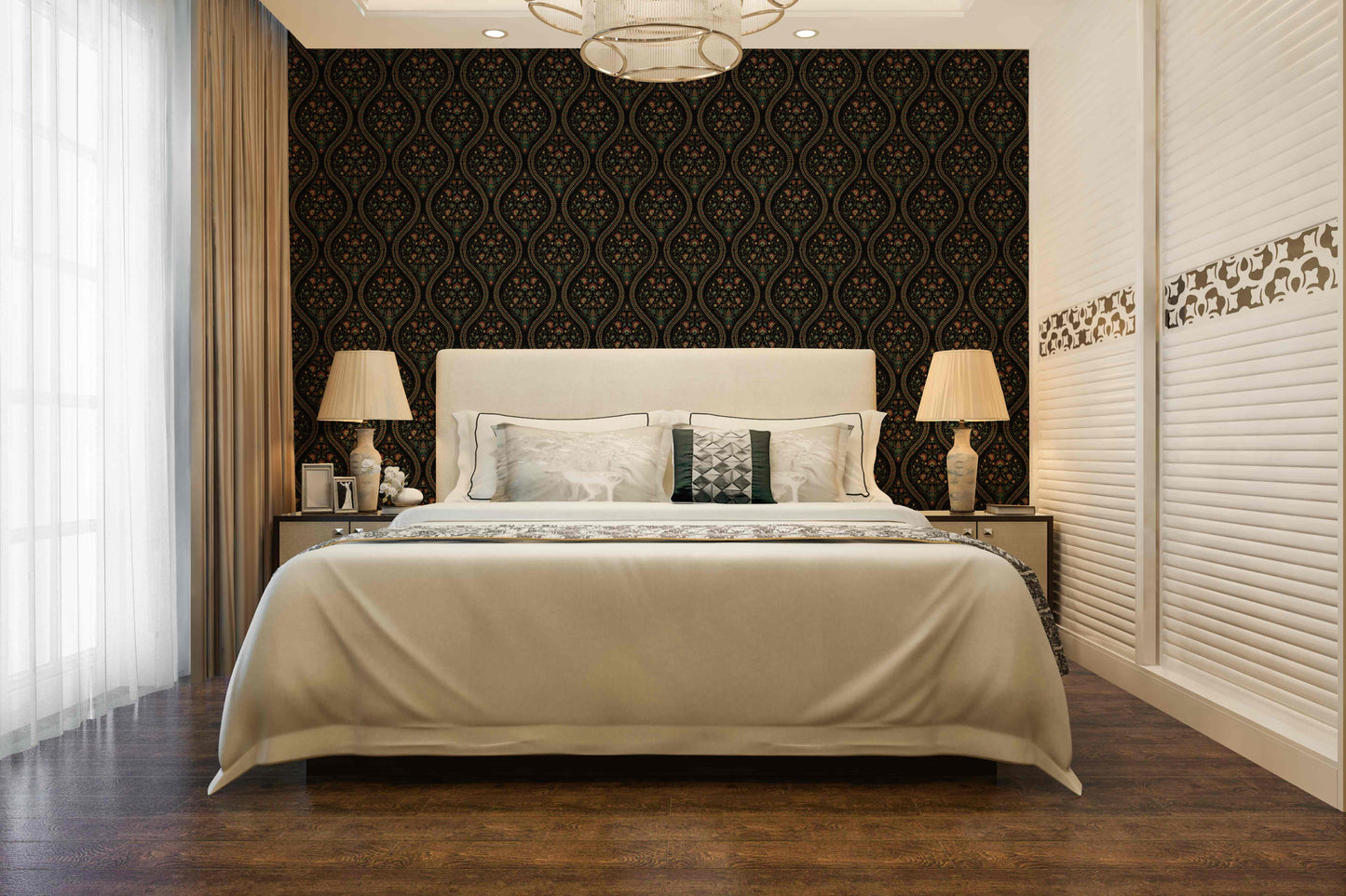 Zaina Bagh Wallpaper- Inspired by Pashmina Patterns