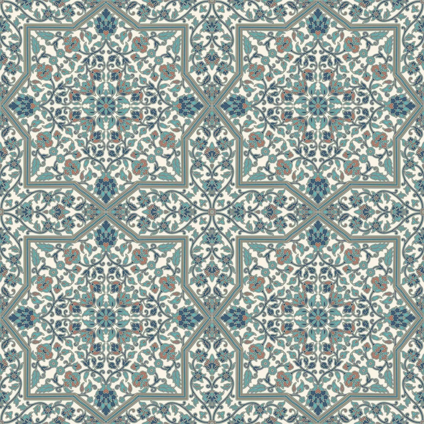 Raki Wallpaper- Inspired by Ottaman Patterns