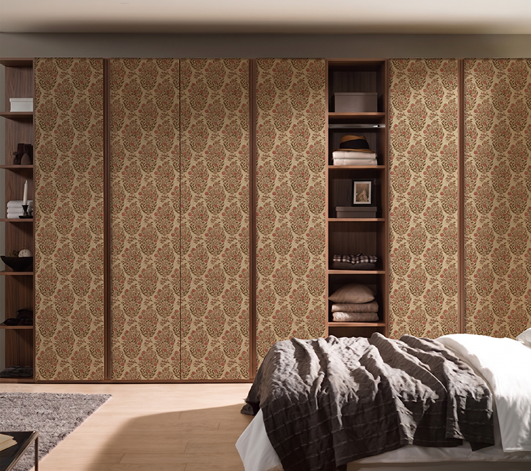 Gulzar Wallpaper - is inspired by the Mughal forest miniature paintings