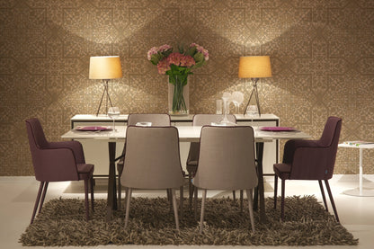 Raki Jaal Wallpaper- Inspired by Ottaman Patterns