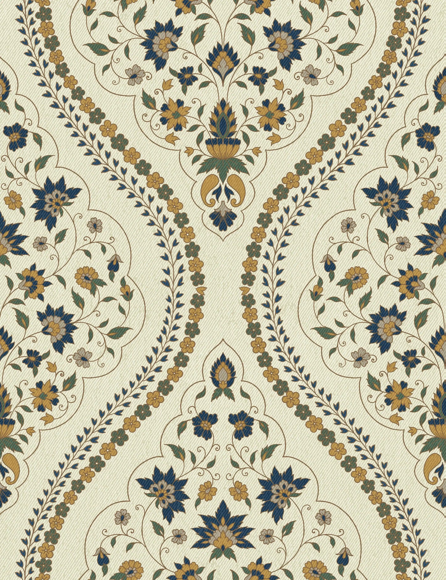 Zaina Bagh Wallpaper- Inspired by Pashmina Patterns