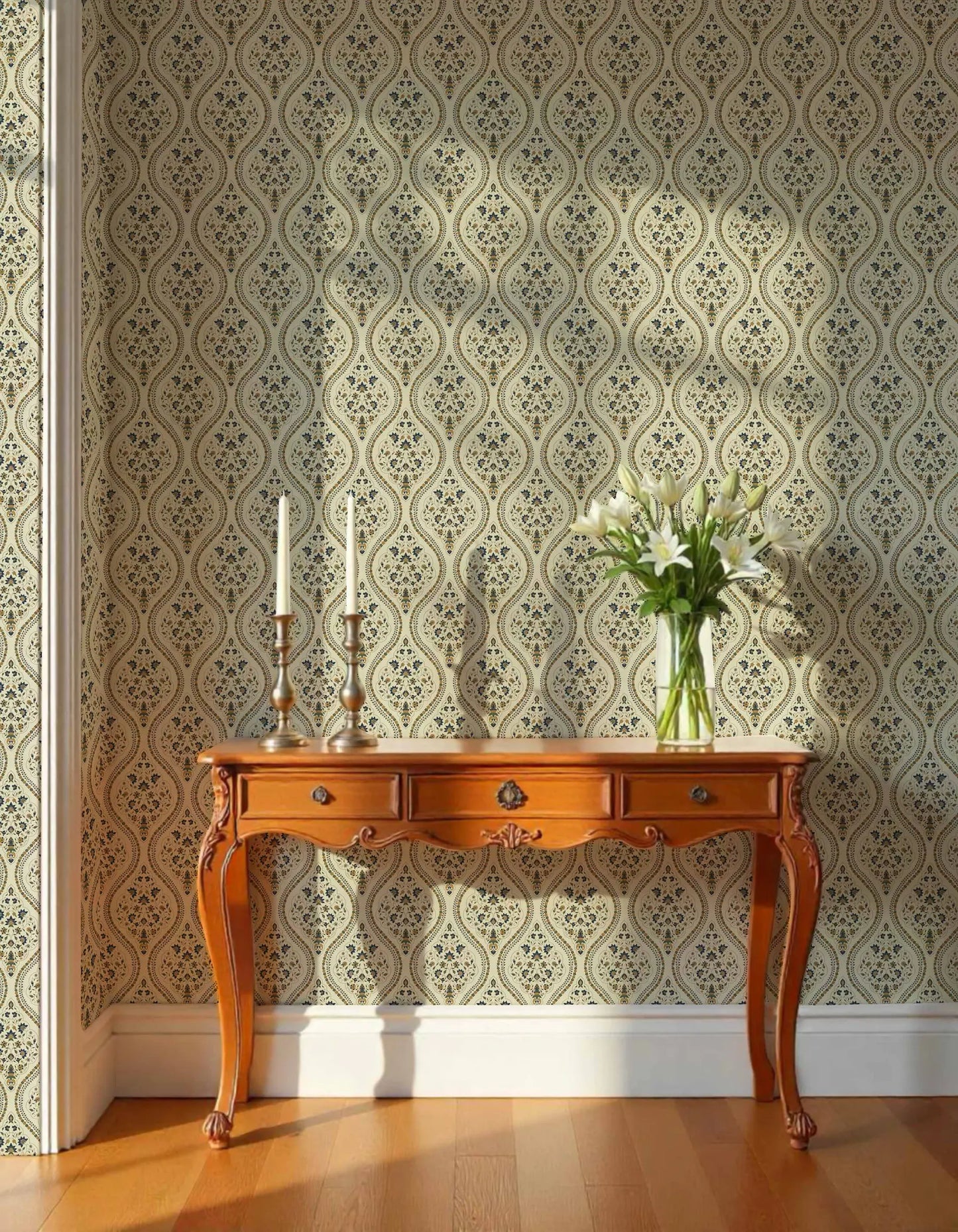 Zaina Bagh Wallpaper- Inspired by Pashmina Patterns
