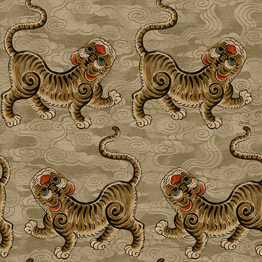 Oriental Tiger Wallpaper