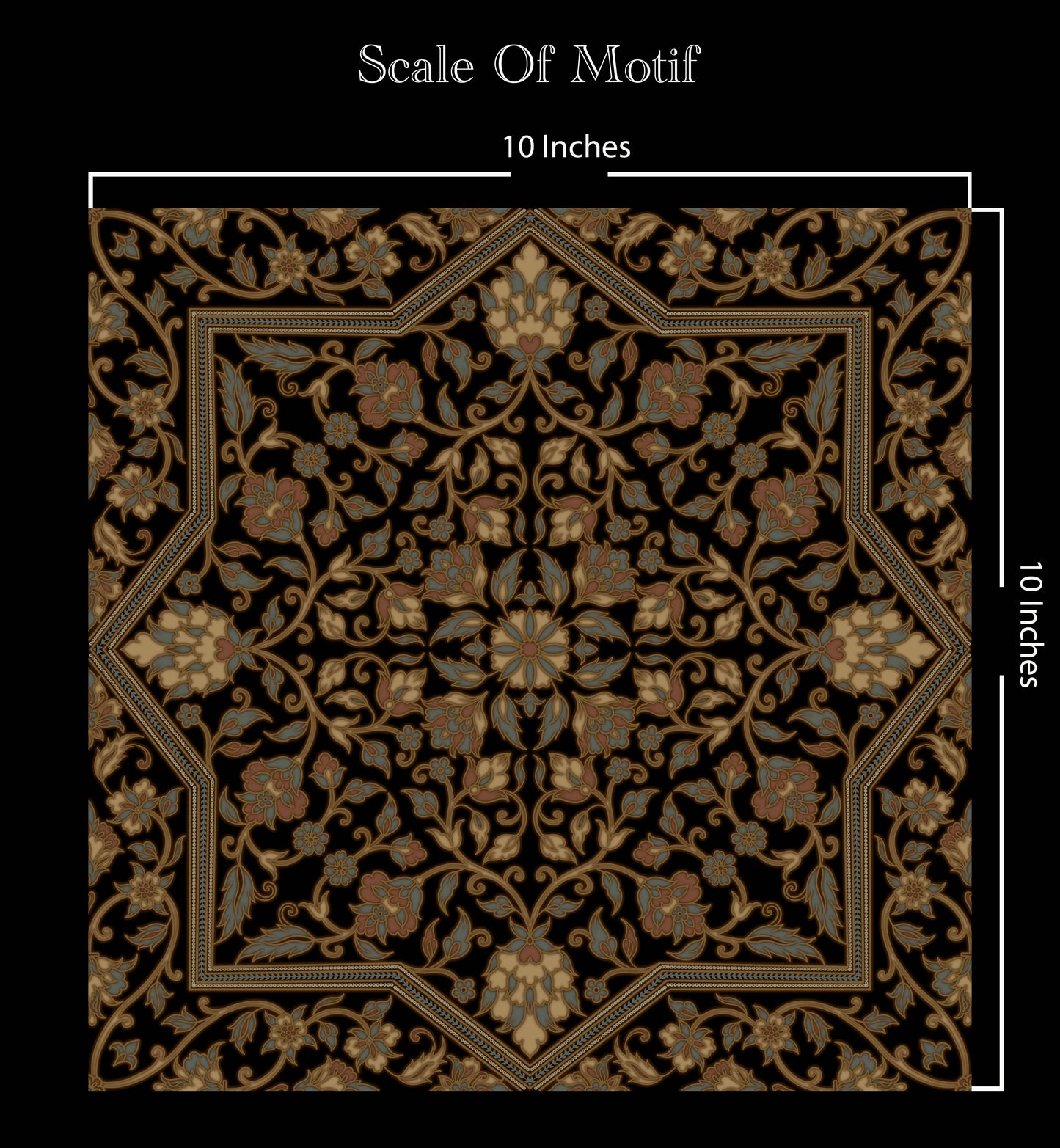 Raki Wallpaper- Inspired by Ottaman Patterns