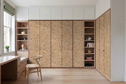 Shahi Van Wallpaper - is inspired by the Mughal forest miniature paintings