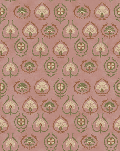 Bukhara Wallpaper- Inspired by Suzani Patterns