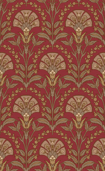 Turkish Booteh Floral Wallpaper