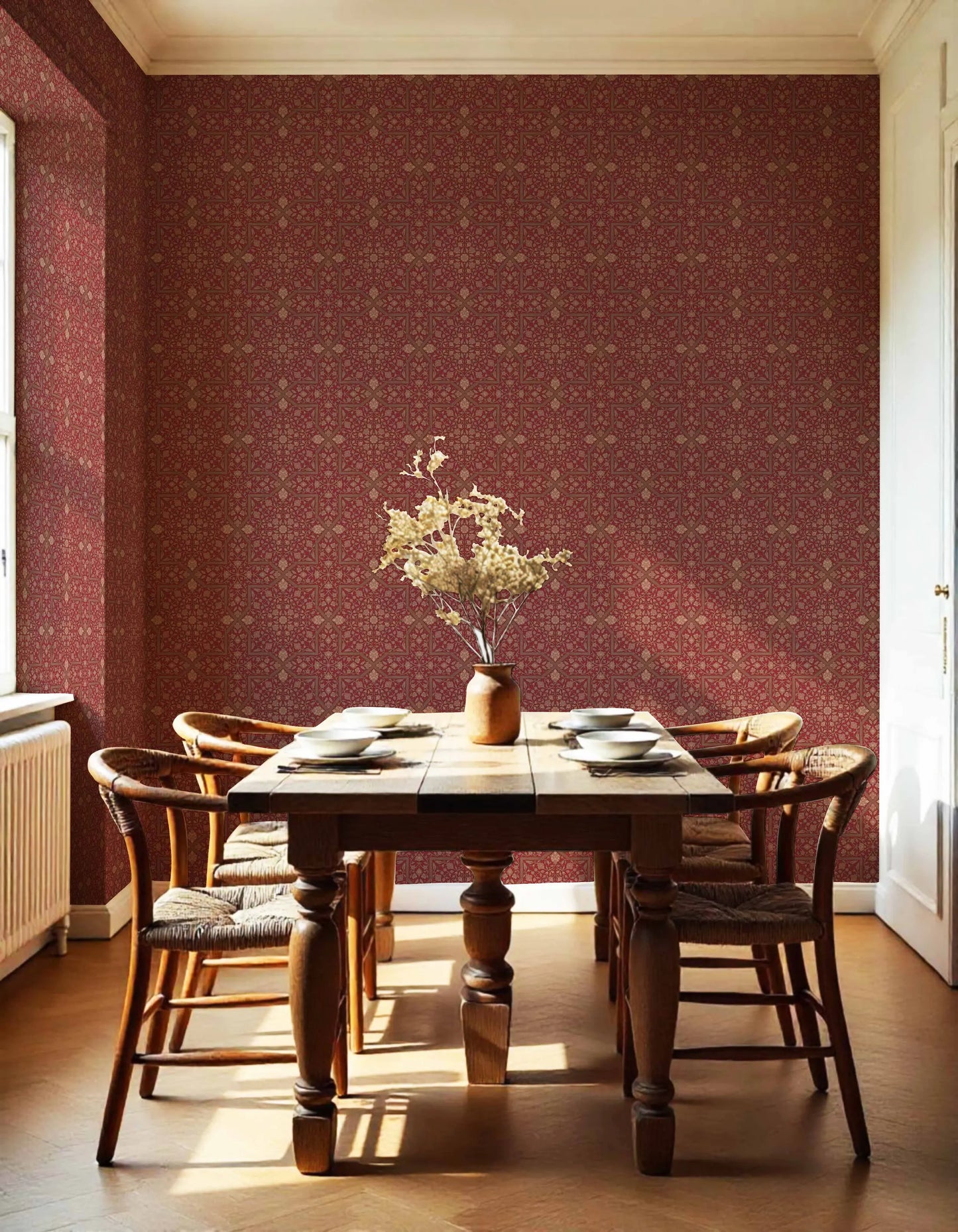 Raki Wallpaper- Inspired by Ottaman Patterns