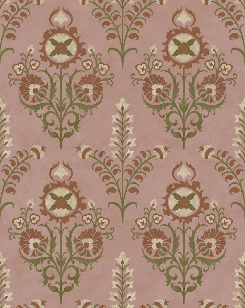 Samarkand Wallpaper- Inspired by Suzani Patterns