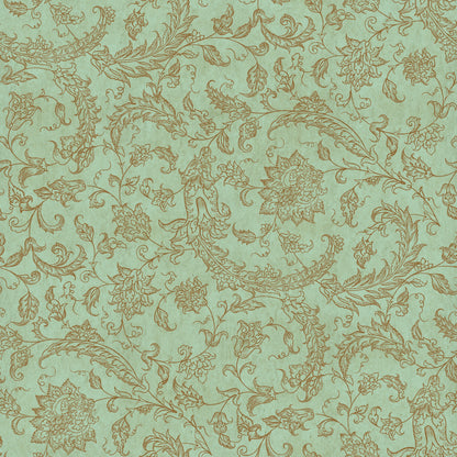 Noor Jaal Wallpaper - inspired by the Mughal Textiles and shawls.