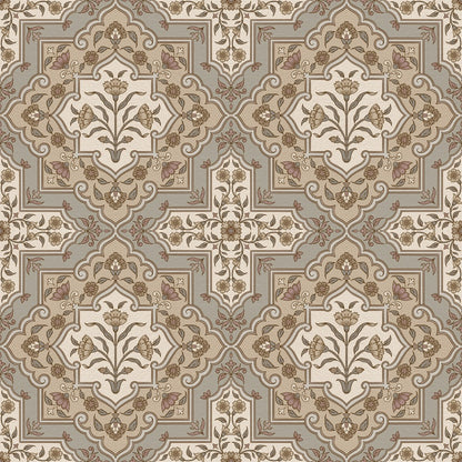 Shalimar Star Wallpaper – Inspired by Mughal Garden Motifs