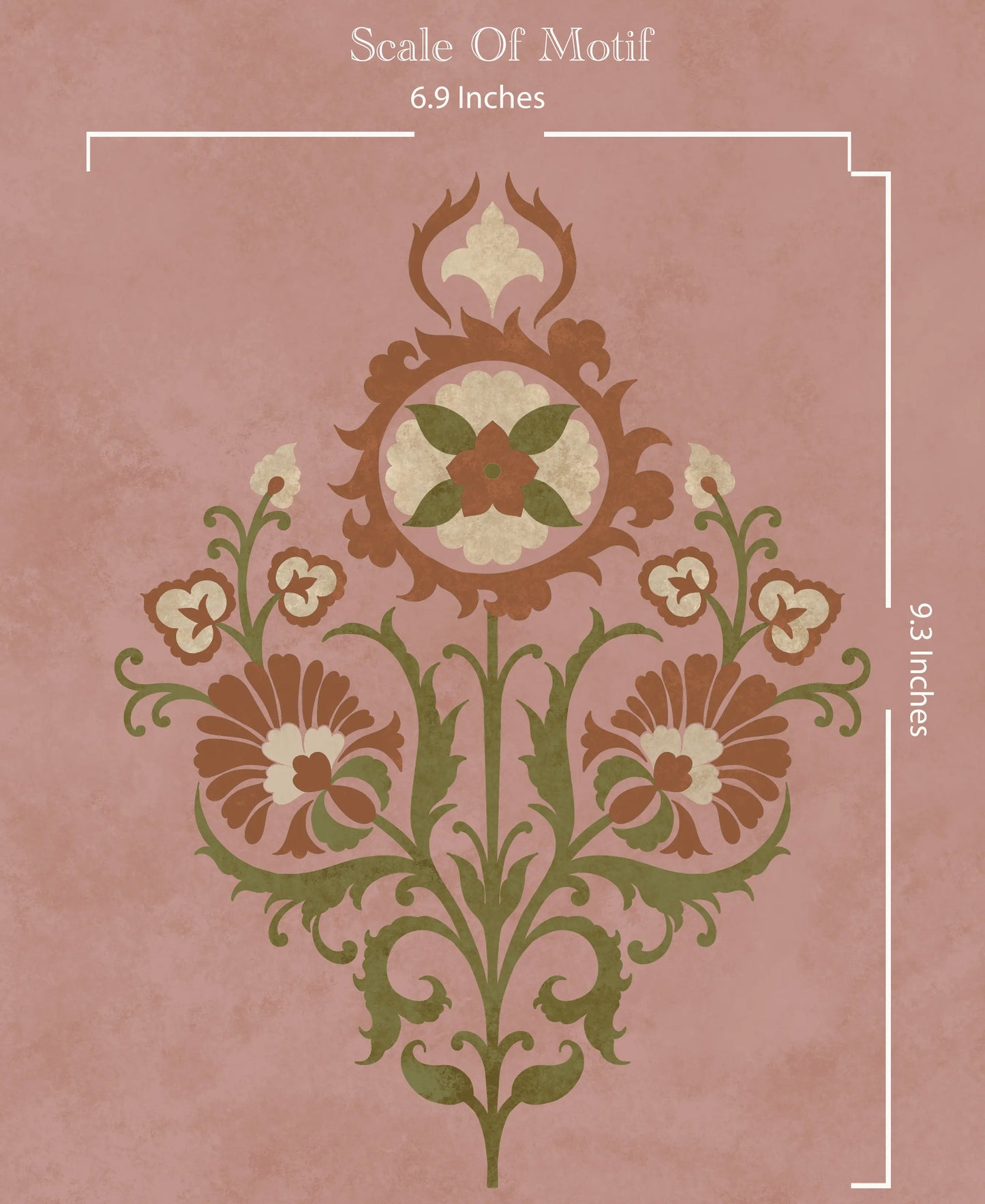 Samarkand Wallpaper- Inspired by Suzani Patterns