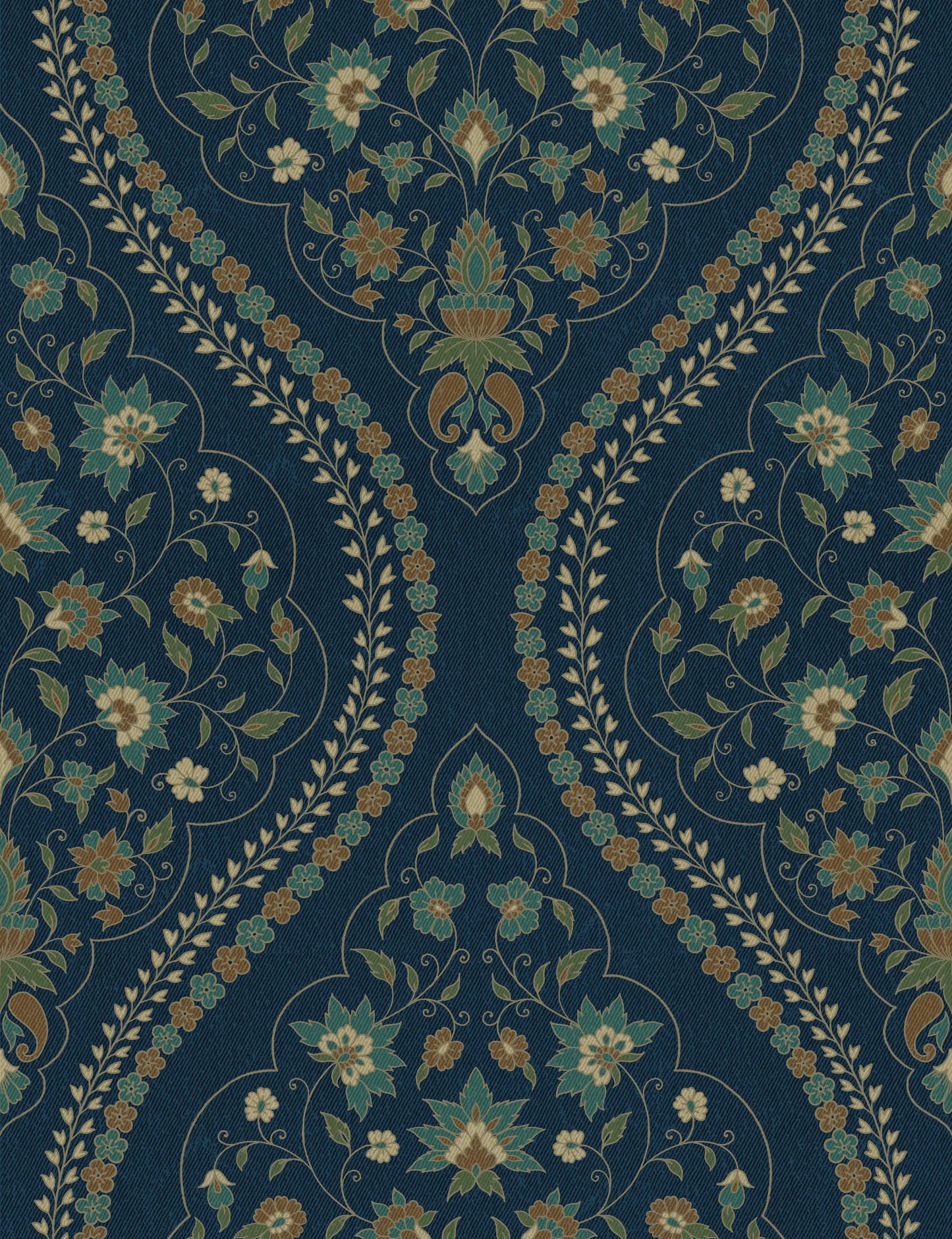 Zaina Bagh Wallpaper- Inspired by Pashmina Patterns