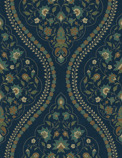 Zaina Bagh Wallpaper- Inspired by Pashmina Patterns