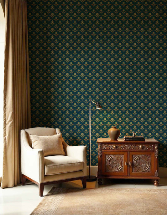 Gulbahar Wallpaper- Inspired by Pashmina Patterns
