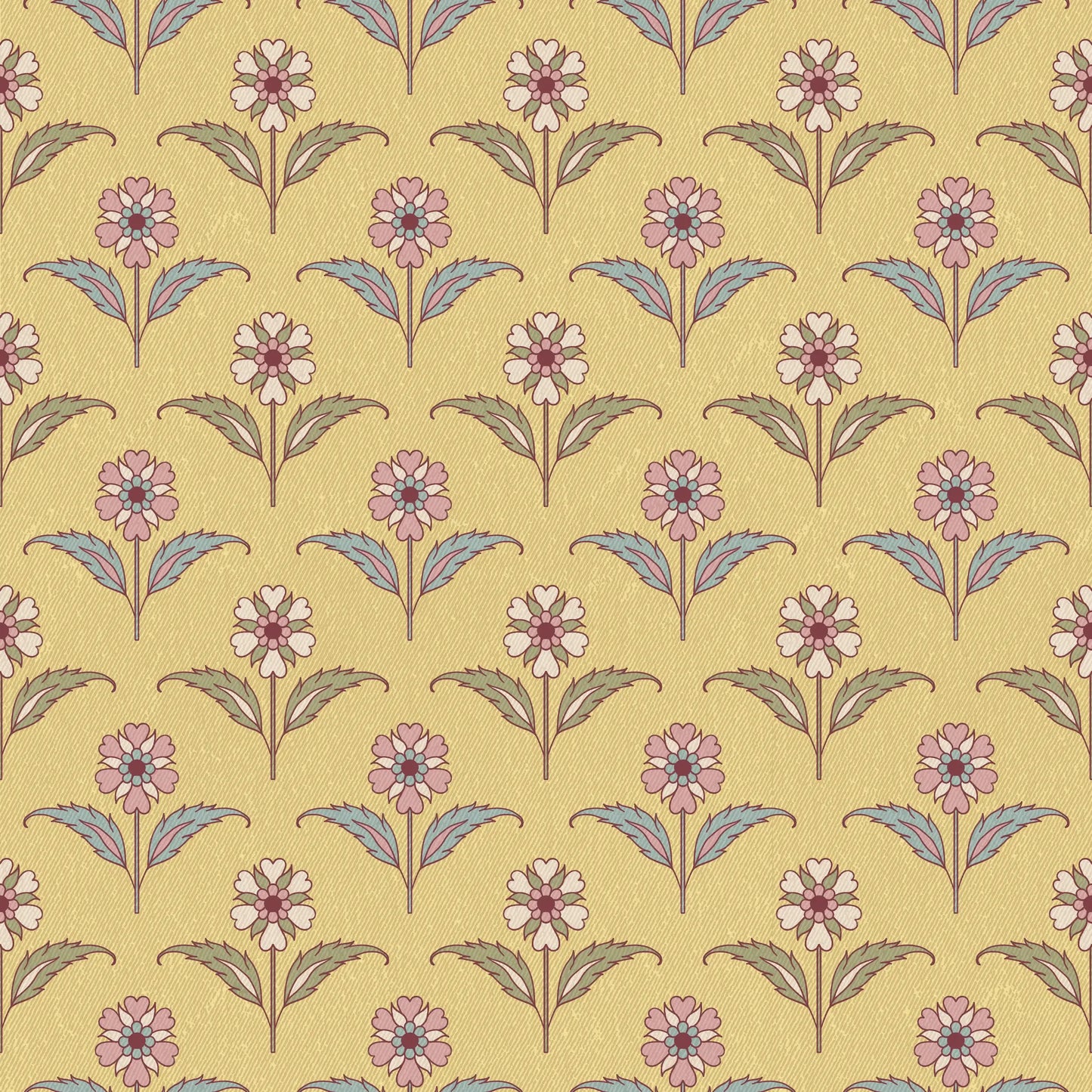 Gulbahar Wallpaper- Inspired by Pashmina Patterns