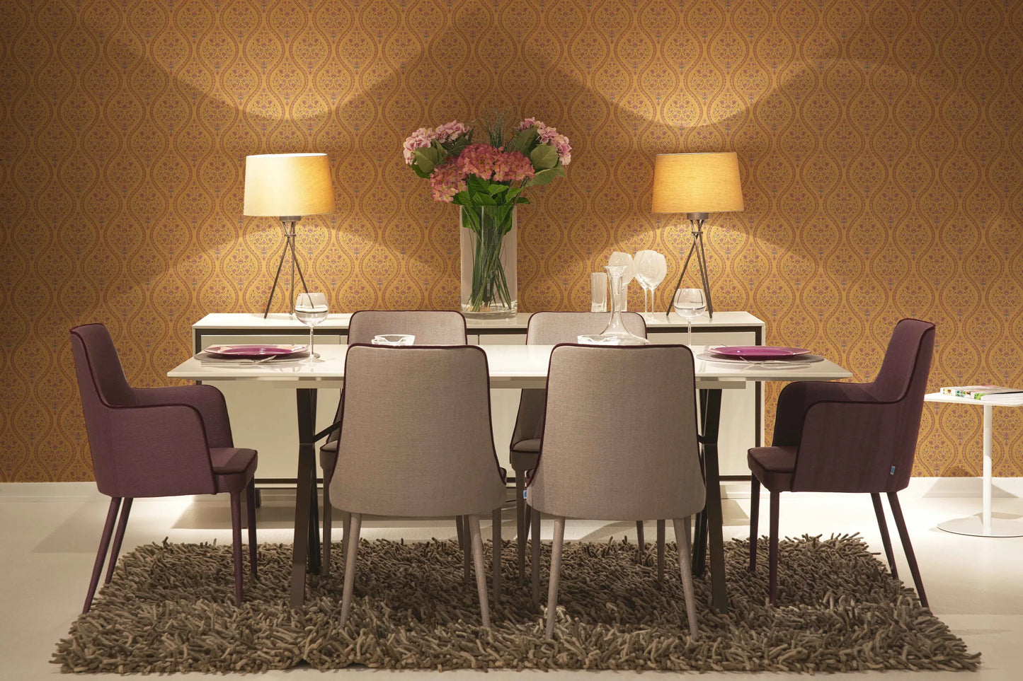 Zaina Bagh Wallpaper- Inspired by Pashmina Patterns