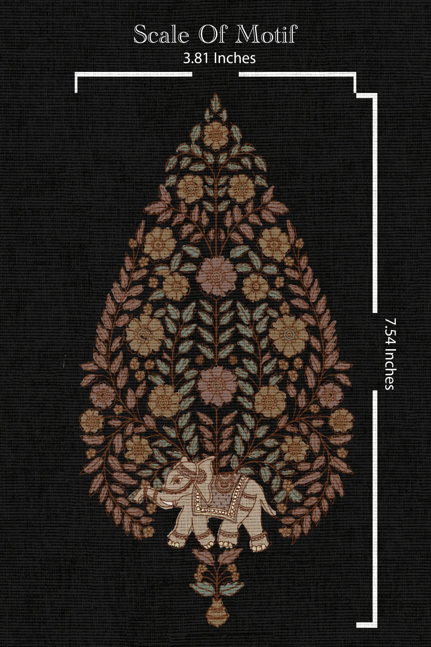 Mangalagiri Wallpaper- Inspired by Kalamkari Patterns