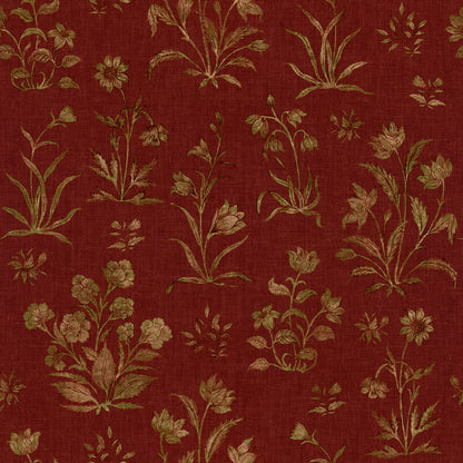 Gulbagh Wallpaper – Inspired by Mughal Miniature Floral Motifs