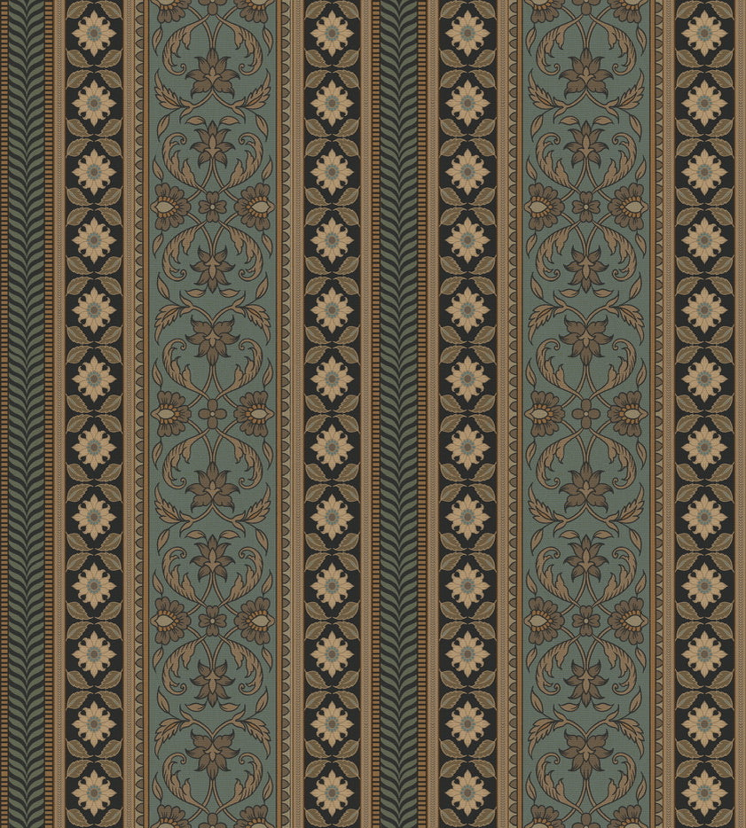 Mughal Spring Wallpaper is inspired by the Mughal architecture and gardens