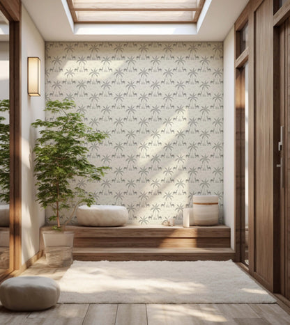 Sundarban Boota Wallpaper- Inspired by Kantha Patterns