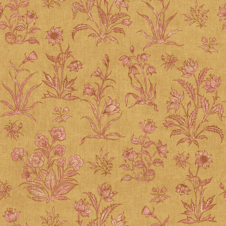 Gulbagh Wallpaper – Inspired by Mughal Miniature Floral Motifs